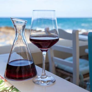 Griechischer Wein - Degustation